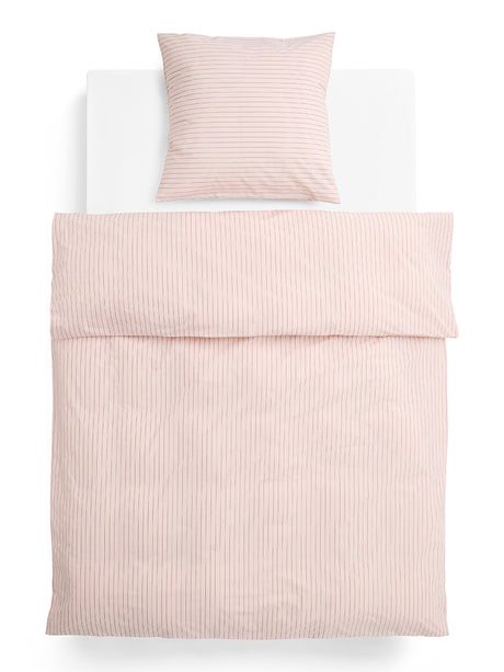 Fineline Bettbezug, 140x220 cm von Hay - Soft Pink - Jacobsen Plus