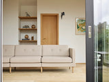 L42 Firhøj Sofa 3-Personers, Beige von FDB Møbler - 2 - Jacobsen Plus