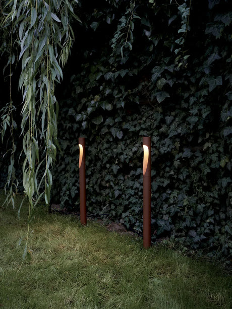 Flindt Garden Poller von Louis Poulsen - Erstellen Sie / Aluminium / FUSSPLATTE UND M-ADAPTER - Jacobsen Plus