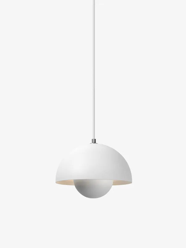 Flowerpot VP1 Pendel af Verner Panton - Matt white - Jacobsen Plus