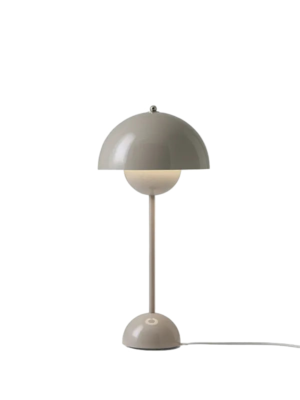 Flowerpot VP3 Tischleuchte von Verner Panton - Grey beige - Jacobsen Plus