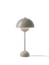 Flowerpot VP3 Tischleuchte von Verner Panton - Grey beige - Jacobsen Plus