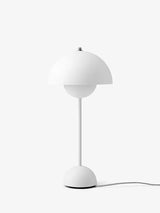 Flowerpot VP3 Tischleuchte von Verner Panton - Matt white - Jacobsen Plus