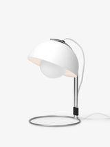 Flowerpot VP4 Tischleuchte af Verner Panton - Matt white - Jacobsen Plus