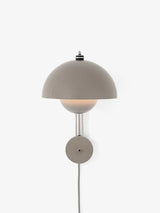 Flowerpot VP8 Væglampe af Verner Panton - Grey beige - Jacobsen Plus