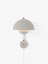 Flowerpot VP8 Væglampe af Verner Panton - Matt light grey - Jacobsen Plus