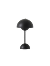 Flowerpot VP9 portable bordlampe af Verner Panton - Matt black - Jacobsen Plus