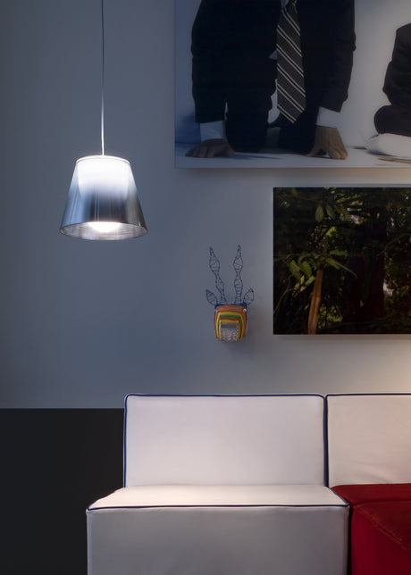 KTribe S2 Pendelleuchte von Flos - Aluminiumbeschichtete Bronze - Jacobsen Plus