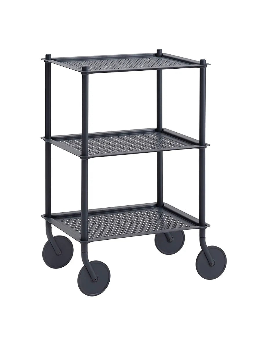 Flow Trolley, 3-layer fra Muuto - Blue grey - Jacobsen Plus