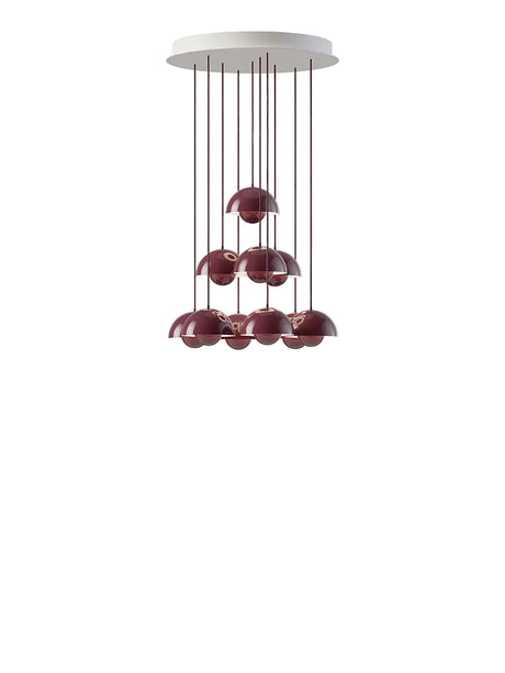 Flowerpot Chandelier VP10, 10 Pendel reversed von &Tradition - 1 - Jacobsen Plus
