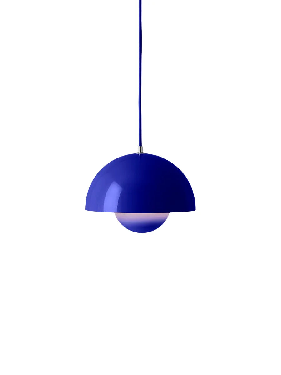 Flowerpot VP1 Pendel af Verner Panton - Cobalt Blue - Jacobsen Plus