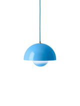 Flowerpot VP1 Pendel af Verner Panton - Swim Blue - Jacobsen Plus