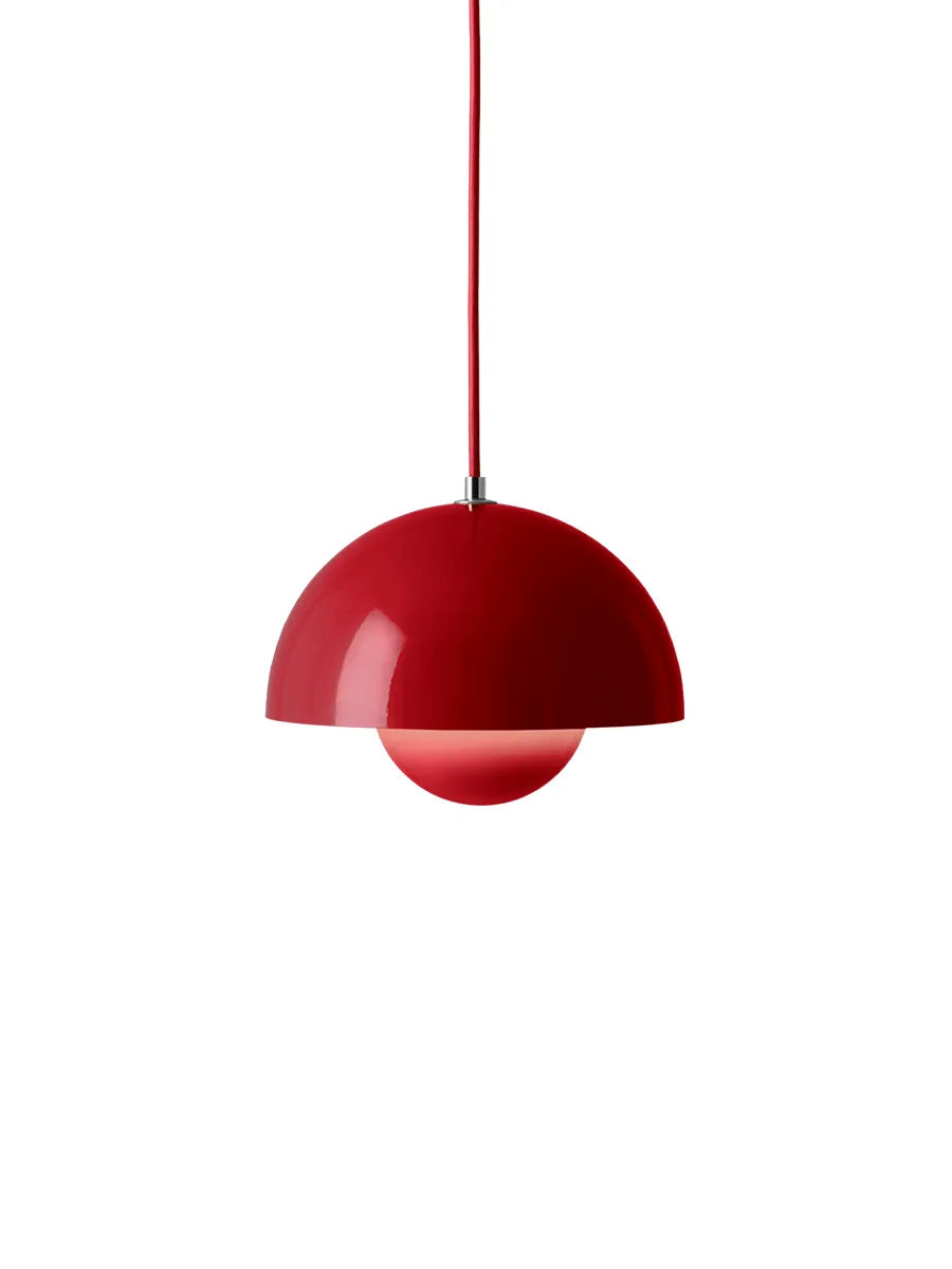 Flowerpot VP1 Pendel af Verner Panton - Vermilion Red - Jacobsen Plus