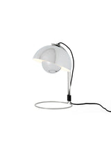 Flowerpot VP4 Tischleuchte af Verner Panton - Chrome-Plated - Jacobsen Plus