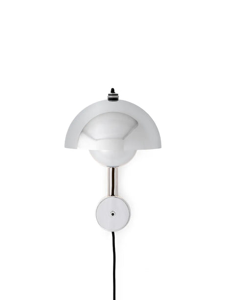 Flowerpot VP8 Væglampe af Verner Panton - Chrome-Plated - Jacobsen Plus