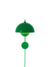 Flowerpot VP8 Væglampe af Verner Panton - Signal green - Jacobsen Plus