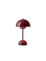 Flowerpot VP9 portable bordlampe af Verner Panton - Dark Plum - Jacobsen Plus