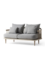 Fly Sofa SC2 von &Tradition - Weißgeölte Eiche - Hot Madison 094 - Jacobsen Plus