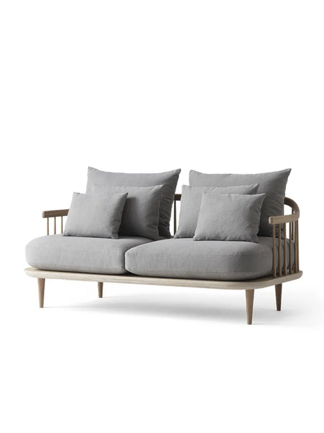 Fly Sofa SC2 von &Tradition - Weißgeölte Eiche - Hot Madison 094 - Jacobsen Plus