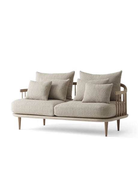 Fly Sofa SC2 von &Tradition - Weißgeölte Eiche - Karakorum 003 - Jacobsen Plus
