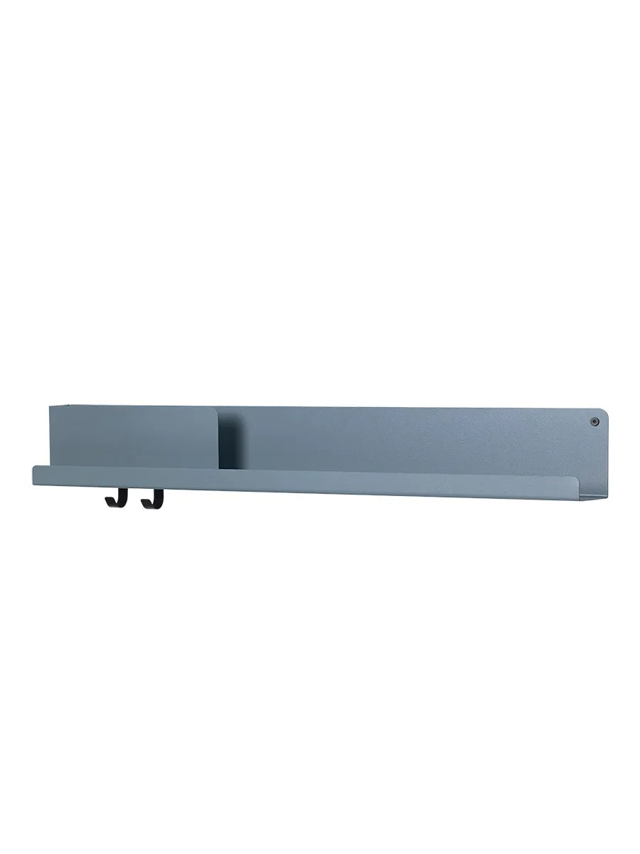 Folded Shelves, 96 x 13 cm von Muuto - Blaugrau - Jacobsen Plus