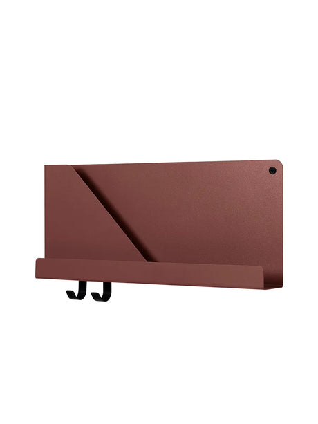 Folded Shelves, 51 x 22 cm von Muuto - Tiefrot - Jacobsen Plus
