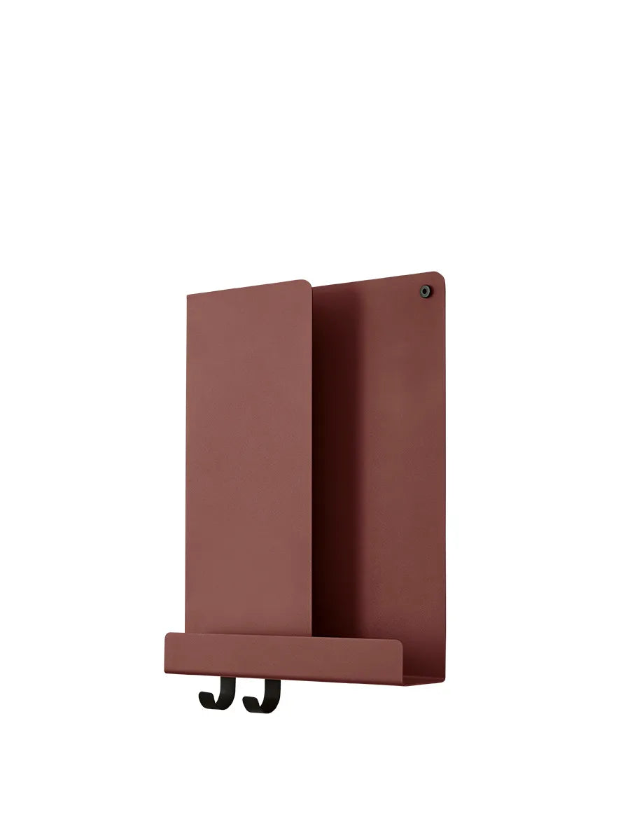 Folded Shelves, 29,5 x 40 cm fra Muuto - Deep red - Jacobsen Plus