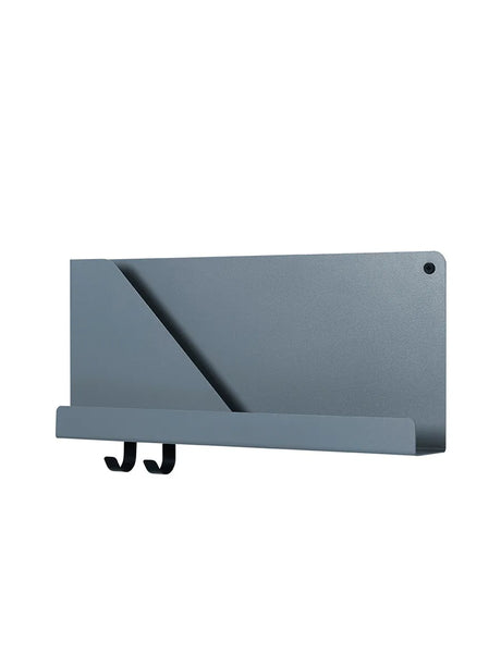 Folded Shelves, 51 x 22 cm von Muuto - Blaugrau - Jacobsen Plus
