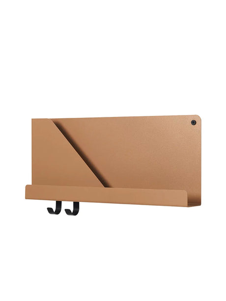 Folded Shelves, 51 x 22 cm von Muuto - Burnt Orange - Jacobsen Plus
