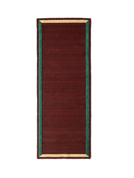 Framed Teppiche von &Tradition - 90 x 240 cm / Pflaume - Jacobsen Plus