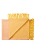 Silkeborg Uldspinderi - Franja Plaid, Butter Peach