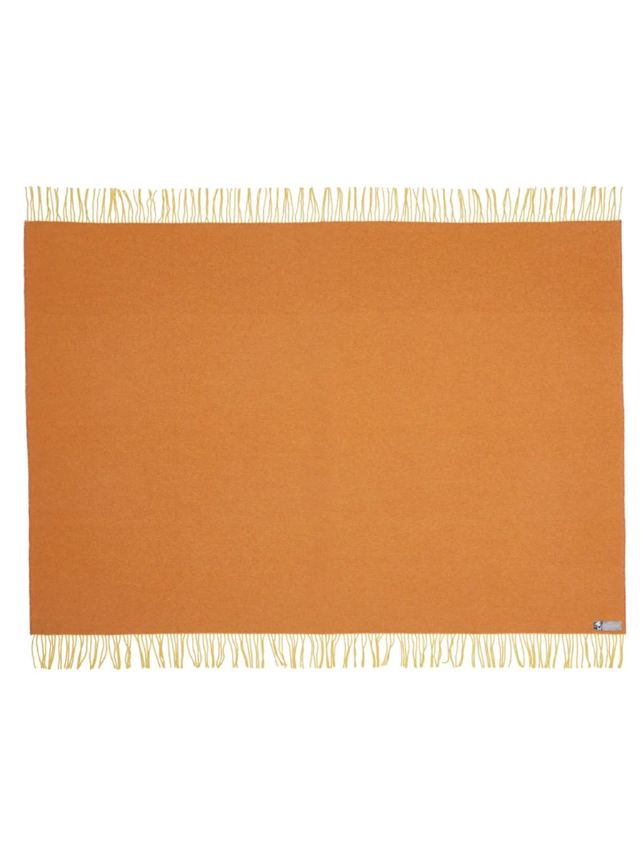 Silkeborg Uldspinderi - Franja Plaid, Sunny Apricot - 2 - Jacobsen Plus