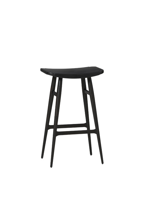 Freja Barhocker, Schwarz Eiche, Saddle Back von Stellar Works - 1 - Jacobsen Plus