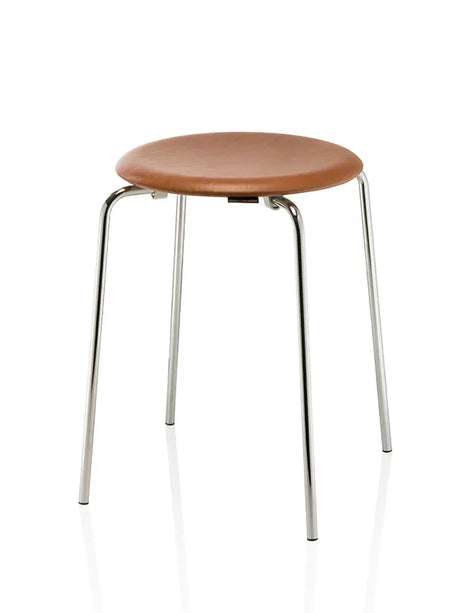 Dot Hocker, Walnuss von Arne Jacobsen - 1 - Jacobsen Plus