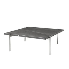 PK61 Couchtisch, schwarzer Marmor von Poul Kjærholm