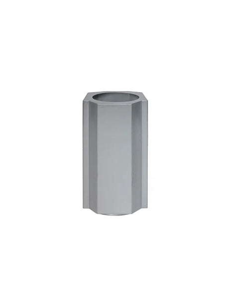 Funki Pot, small von Louise Roe - Gebürstetes Aluminium - Jacobsen Plus