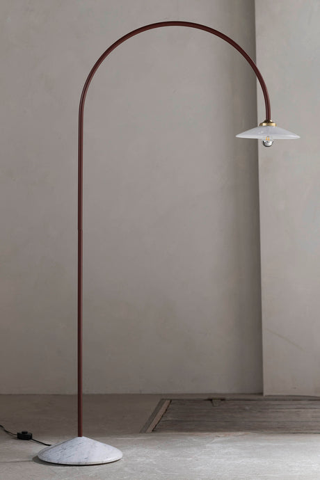 Standing Lamp No. 2 Marmor von Valerie Objects - Menie Red - Jacobsen Plus