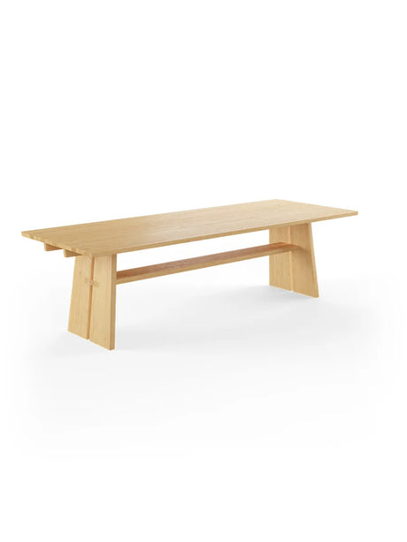 GM 3060 Gehl Esstisch von Naver Collection - 210 x 100 cm / Esche Öl / Keine Zusatzplatten - Jacobsen Plus