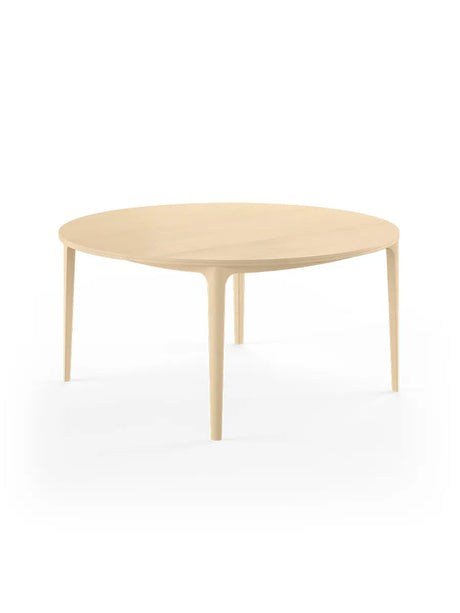 GM 3700 RO Rundt Esstisch von Naver Collection - Ø 140 cm / Esche Weißöl / Keine Zusatzplatten - Jacobsen Plus