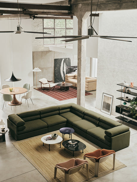 Elogio Sofa Modul, Links von GUBI - Fustagno 001 - Jacobsen Plus