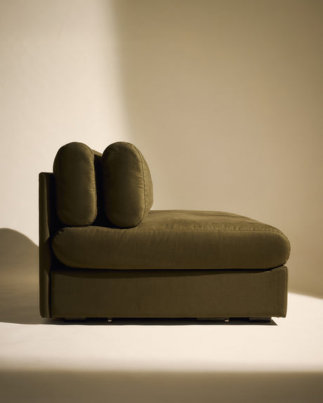 Elogio Sofa Modul, Mittel von GUBI - Fustagno 001 - Jacobsen Plus
