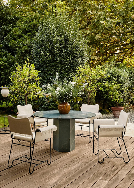 Epic Outdoor Dining Table, rund von GUBI - 2 - Jacobsen Plus