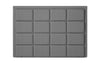 Jacobsen Plus Beds – Kopfteil Square, Grau