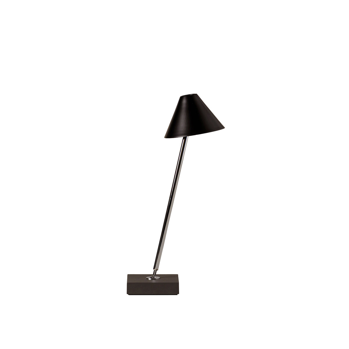 Santa & Cole - Gira Mini, portable bordlampe - Sort aluminium - Jacobsen Plus