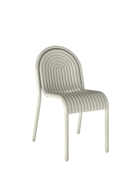 Groove Side Chair von Tom Dixon - Putty - Jacobsen Plus