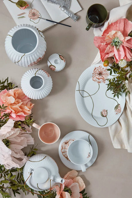 Hammershøi Poppy Teetasse m. Untertasse von Kähler - 3 - Jacobsen Plus