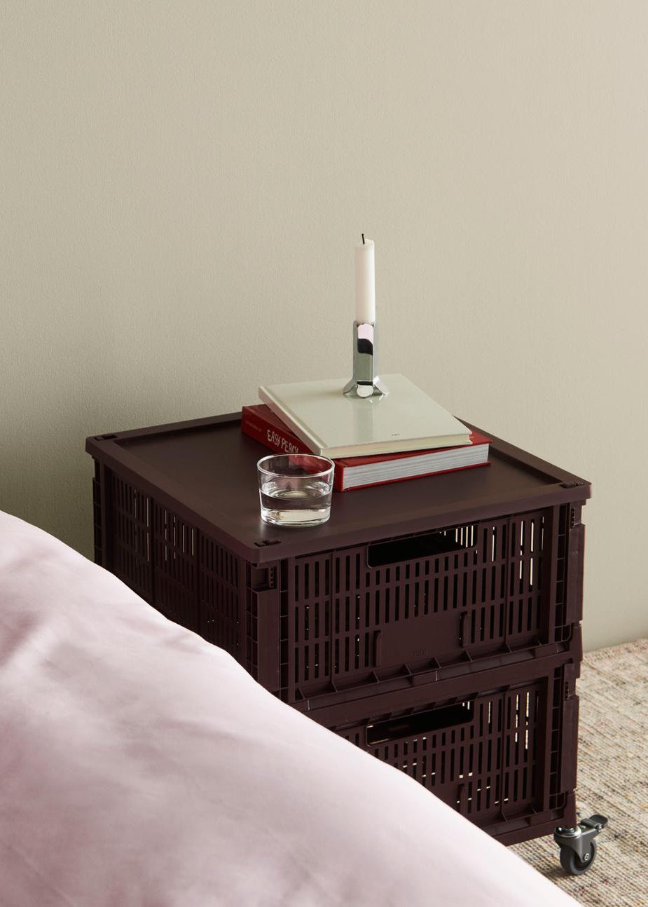 Colour Crate Large Square, Bordeaux fra Hay - 2 - Jacobsen Plus
