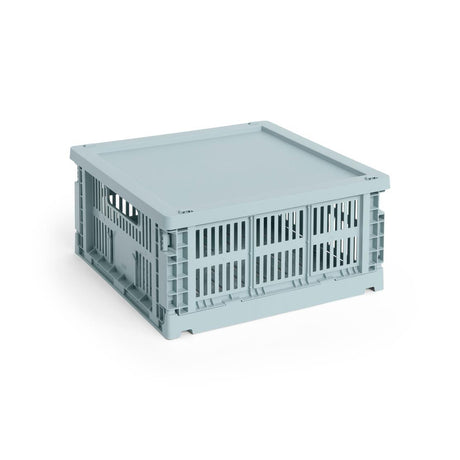Colour crate Deckel, Medium Square/Cube von HAY - Bordeaux - Jacobsen Plus