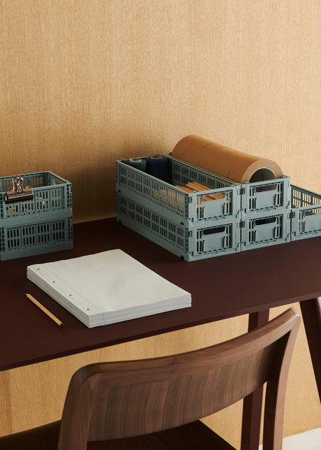 Colour Crate Mini Oblong, Dusty blue fra Hay - 2 - Jacobsen Plus