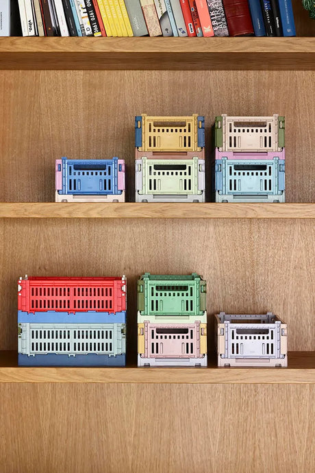 Colour Crate S, Mix Dusty Blue von HAY - 3 - Jacobsen Plus